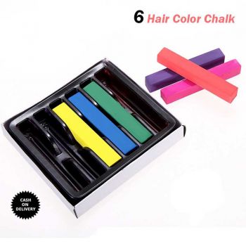 6 Temporary Hair Coloring Chalk - Personal Care - Best Price in Pakistan - HitShop.pk